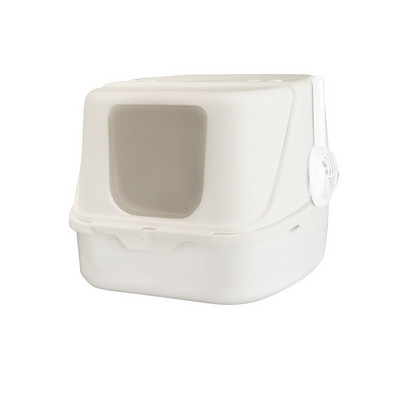 Hodnik za umivaonik za mačji pijesak, potpuno zatvoren, ekstra velika ladica za mačke otporna na mirise, otporna na prskanje, WC za mačke Umivaonik za mačji pijesak
