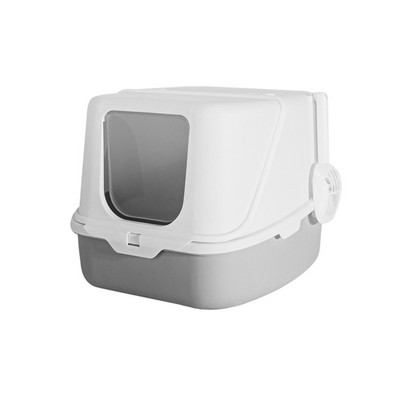 Hodnik za umivaonik za mačji pijesak, potpuno zatvoren, ekstra velika ladica za mačke otporna na mirise, otporna na prskanje, WC za mačke Umivaonik za mačji pijesak