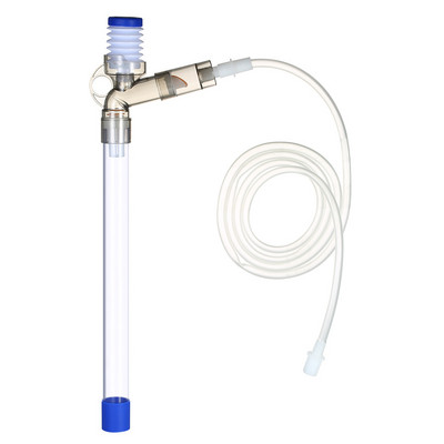 Manuāls gaisa presēšanas akvārija grants tīrīšanas komplekts zivju tvertnes ūdens mainītājs smilšu mazgātājs ar 3 pēdu mīksto šļūteni ūdens filtra tīrīšanu