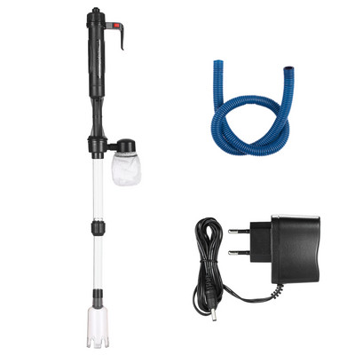 Manuāls gaisa presēšanas akvārija grants tīrīšanas komplekts zivju tvertnes ūdens mainītājs smilšu mazgātājs ar 3 pēdu mīksto šļūteni ūdens filtra tīrīšanu