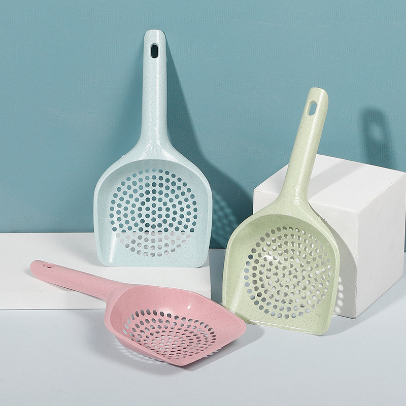 1 gab kaķu pakaišu lāpsta Plastmasas mājdzīvnieku pakaišu liekšķere kucēnu tualetes piederumi mājdzīvnieku tīrīšanas rīks kaķu smilšu tīrīšanas līdzekļi mājdzīvnieku piederumi