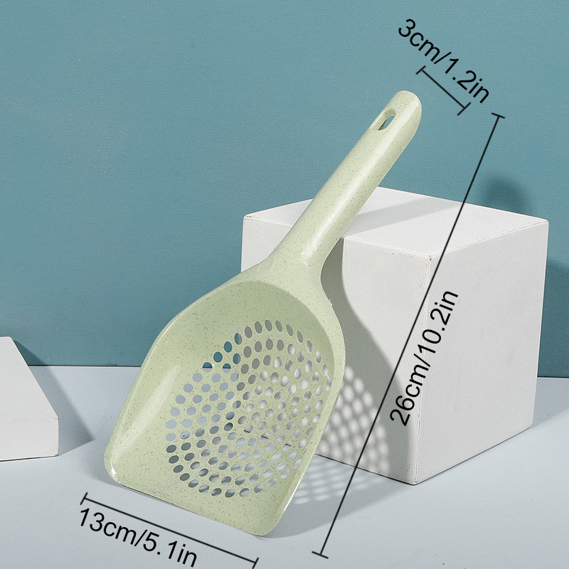 1 gab kaķu pakaišu lāpsta Plastmasas mājdzīvnieku pakaišu liekšķere kucēnu tualetes piederumi mājdzīvnieku tīrīšanas rīks kaķu smilšu tīrīšanas līdzekļi mājdzīvnieku piederumi