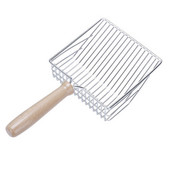 Lopata za kućne ljubimce Žlice za čišćenje mačjeg WC-a. Metalna lopatica