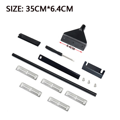 Čistač akvarija, strugač za uklanjanje algi, vodena trava, ravni pijesak, čišćenje, uklanjanje algi, višenamjenski set alata za čišćenje