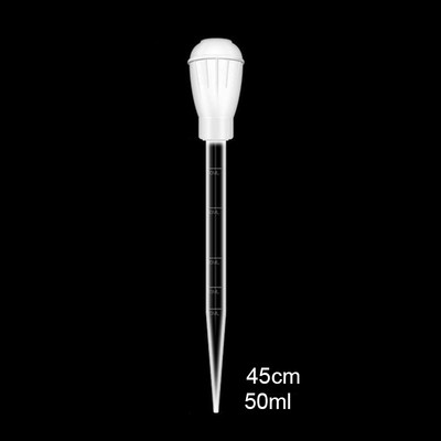57 cm 30 ml 50 ml Alat za čišćenje akvarija Pipeta Akvarij Sifon Pumpa Izmjenjivač vode Dodaci za akvarij s produžnom cijevi
