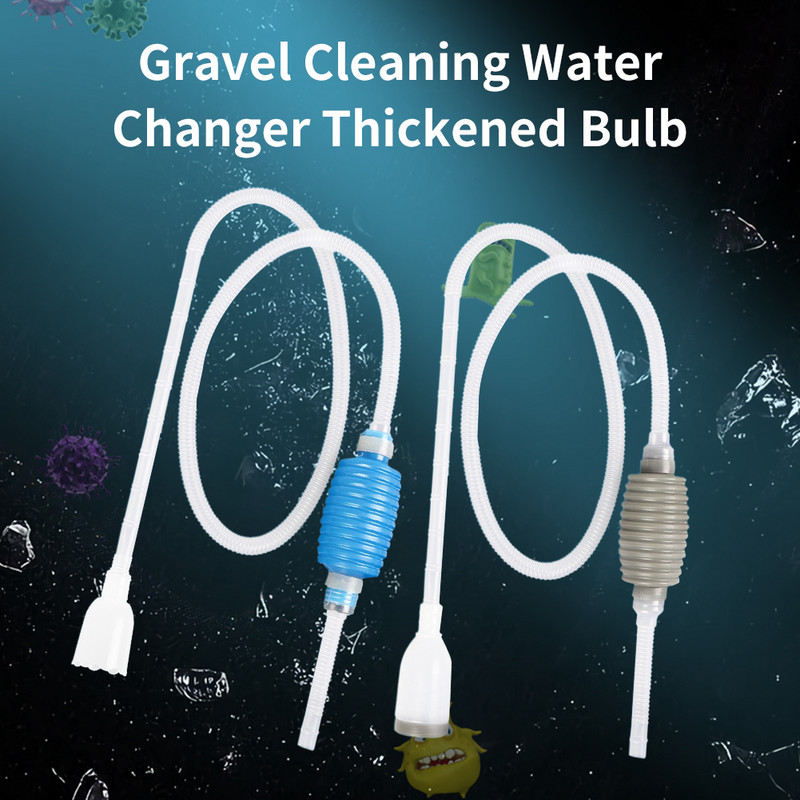 Mjenjač vode za akvarij Sifon Usisavač Pumpa Čistač šljunka Poluautomatski Mjenjač vode Akvarijum Dodaci za akvarijum