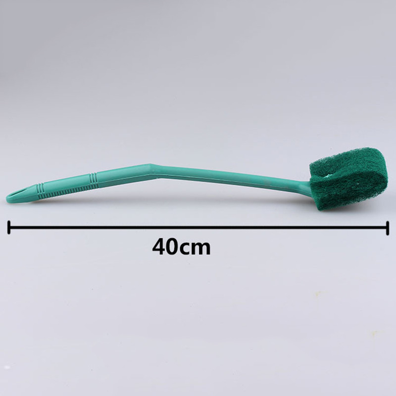 1 dators zivju tvertņu tīrīšanas birste Plastmasas sūklis akvārija stikla aļģu tīrītājs stikla rūpnīcas akvārija zivju tvertnes zivju tvertņu piederumi