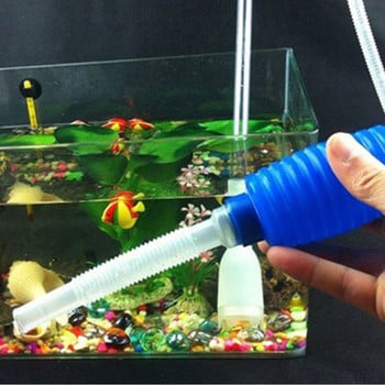 170cm Aquarium Siphon Gravel Water Filter Handheld Fish Tank Vacuum Cleaner Αντλία αέρα Acuario Accessories Εργαλεία καθαρισμού