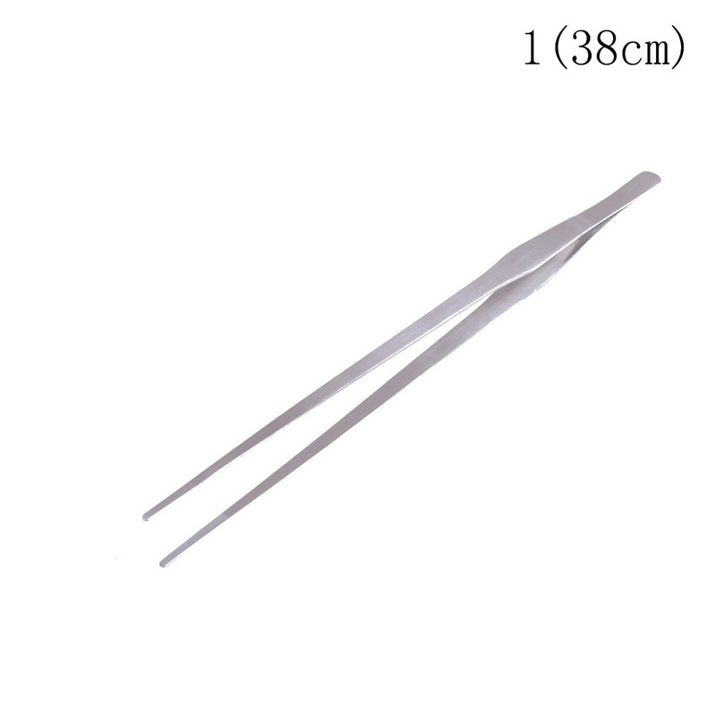 Roostevabast terasest akvaariumi pintsetid taimed pintsetid akvaariumi hooldus puhastusvahendid 38cm/48cm sirge/küünarnukist tangid