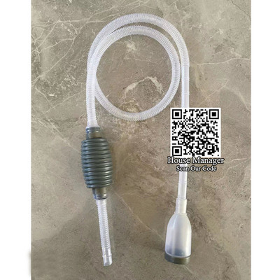 Pusautomātiskais akvārija tīrītājs Ūdens maiņa Rokas maiņa Grants Akvārija piederumi Zivju tvertnes Vakuums Sifons Ūdens sūkņa Tīrītājs