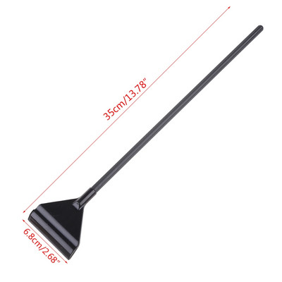 Nerūsējošā tērauda akvārija zivju tvertnes aļģu skuvekļa skrāpja asmens ūdens ūdens dzīvu augu zāles tīrīšanas daudzfunkciju rīku komplekts