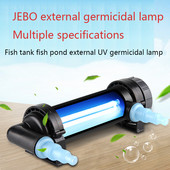JEBO 220~240V 5W~36W UV lampa za sterilizaciju Svjetlo Čistač vode za akvarij, jezerce Akvarijum Ultraljubičasti filtar Čistač