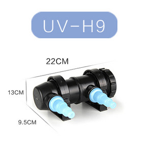 JEBO 220~240V 5W~36W UV lampa za sterilizaciju Svjetlo Čistač vode za akvarij, jezerce Akvarijum Ultraljubičasti filtar Čistač