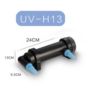 JEBO 220~240V 5W~36W UV lampa za sterilizaciju Svjetlo Čistač vode za akvarij, jezerce Akvarijum Ultraljubičasti filtar Čistač