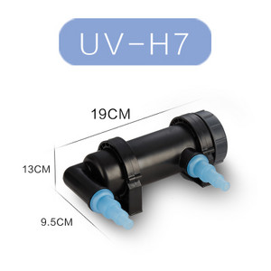 JEBO 220~240V 5W~36W UV lampa za sterilizaciju Svjetlo Čistač vode za akvarij, jezerce Akvarijum Ultraljubičasti filtar Čistač