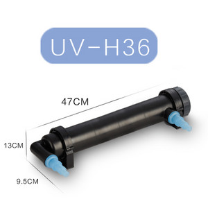 JEBO 220~240V 5W~36W UV lampa za sterilizaciju Svjetlo Čistač vode za akvarij, jezerce Akvarijum Ultraljubičasti filtar Čistač