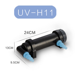 JEBO 220~240V 5W~36W UV lampa za sterilizaciju Svjetlo Čistač vode za akvarij, jezerce Akvarijum Ultraljubičasti filtar Čistač