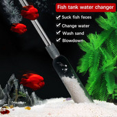 Zivju tvertnes ūdens maiņas akvārija Juwel filtra sifona tīrīšanas rīki 3in1 sifona putekļsūcējs zivju tvertnes ūdens filtra sūknim