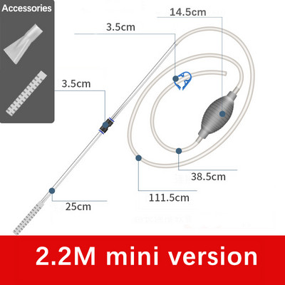 Zivju tvertnes ūdens maiņas akvārija Juwel filtra sifona tīrīšanas rīki 3in1 sifona putekļsūcējs zivju tvertnes ūdens filtra sūknim