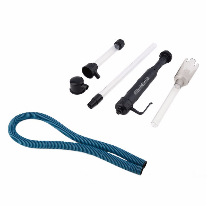 Akvaariumi tolmuimeja veefilter kalapaagi liivaeemaldaja aku sifooniga töötav filter kruusa puhastusvahend akvaariumi puhastustööriist