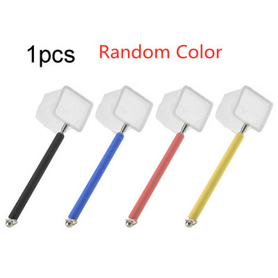 Akvārija izvelkamais 3D nerūsējošā tērauda tīkliņš garneļu ķeršanai zivju tvertnes tīrīšanas tīkls apaļa/kvadrātveida forma