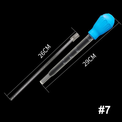 Manuāls akvārija grants tīrīšanas salmu zivju tvertnes ūdens mainītājs akvārija tīrīšanas pipetes pilinātāja atkritumu noņemšanai ar pagarinājuma cauruli