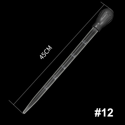 Manuāls akvārija grants tīrīšanas salmu zivju tvertnes ūdens mainītājs akvārija tīrīšanas pipetes pilinātāja atkritumu noņemšanai ar pagarinājuma cauruli