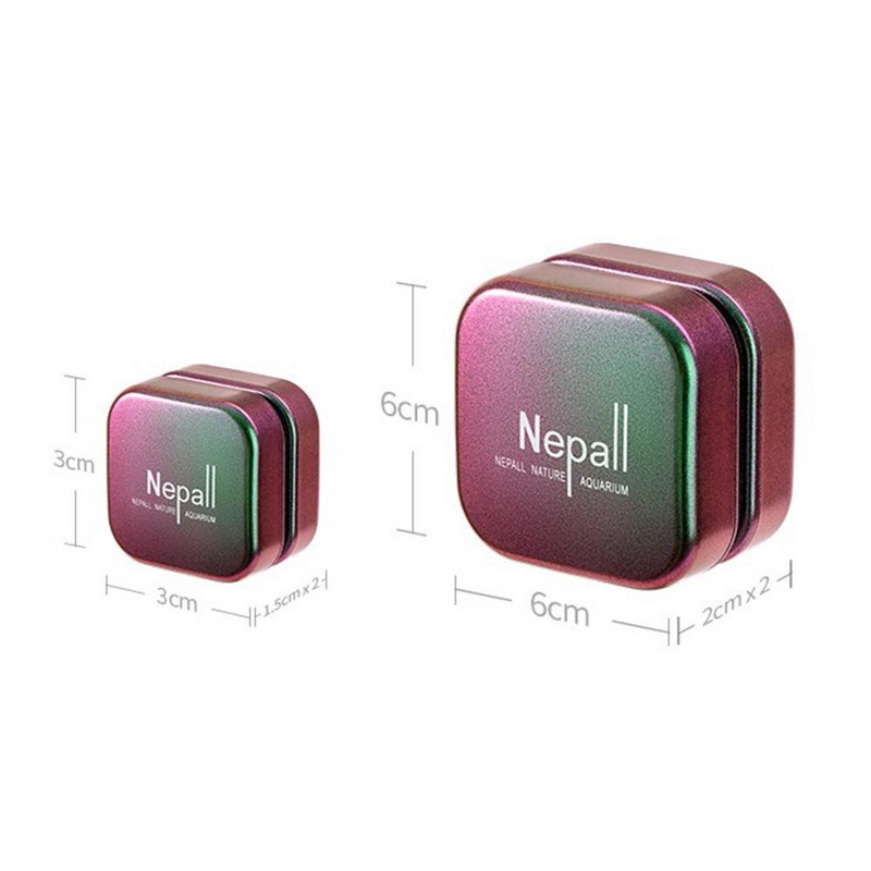 Akvārija magnētiskās sukas zivju tvertnes abpusējas gradienta tīrīšanas birstes tīrīšanas rīki ar aļģu skrāpi