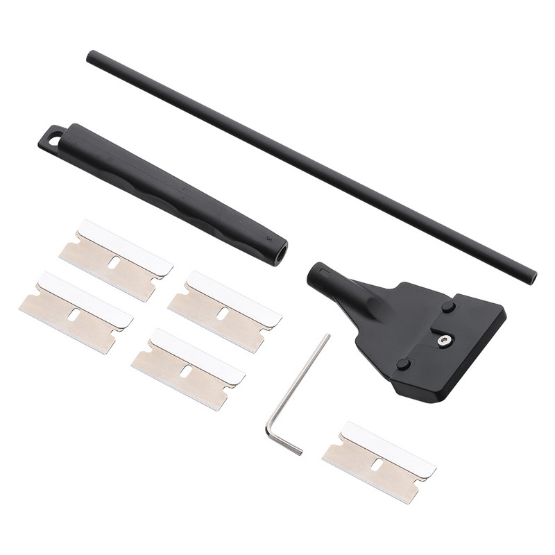 Ενυδρείο από ανοξείδωτο χάλυβα Fish Tank Scraper Blade Aquatic Water Live Plant Cleaning Grass Brush Multi-Tool Cleaner Kit