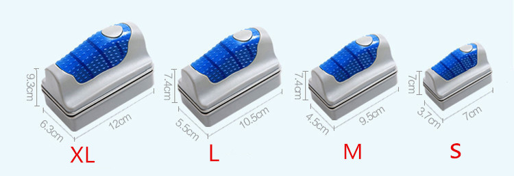 Magnētiskā akvārija birste zivju tvertņu tīrītājs Magnētiskā birste akvārija tvertnes zivju rīki Peldošā birste stikla aļģu tīrīšanas skrāpis