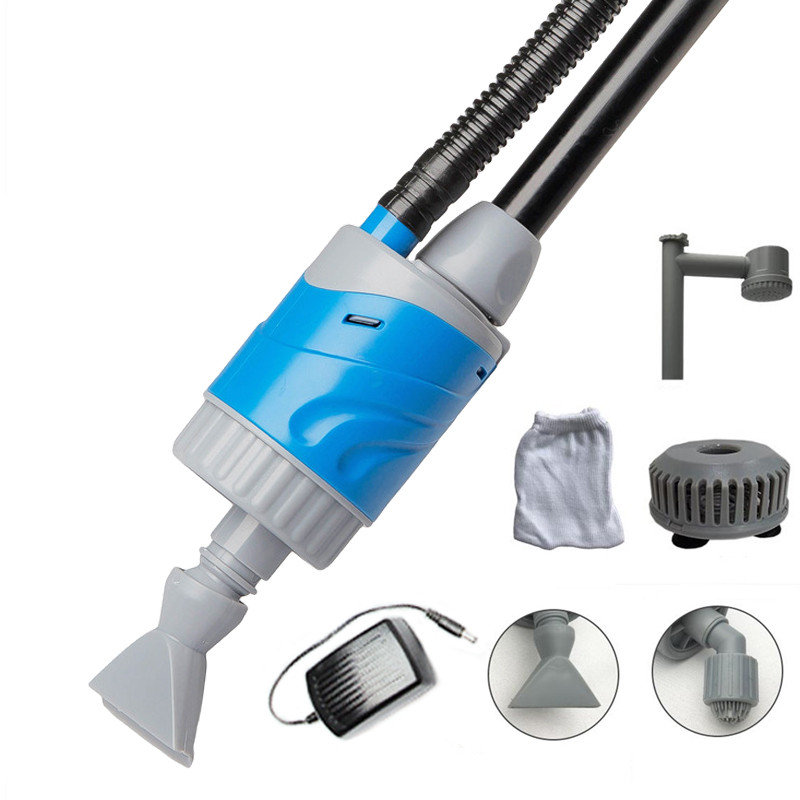 20W 28W automātiskais akvārija ūdens maiņas sūknis zivju tvertņu grants tīrītāja tīrīšanas rīks smilšu mazgātāja filtrs sifons 110v 220v