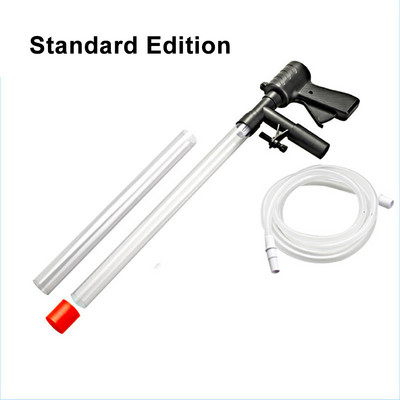 Akvārija zivju tvertnes ūdens maiņas sūknis Akvārija tīrīšanas rīks Ūdens mainītājs Grants tīrītājs sifona filtra sūkņa rokasgrāmata