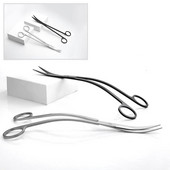 Aquatic Aquarium Clipper Scissor Curve Wave Grass Alat Inox Spremnik za biljke Water Aquascape Clean Cut Trim Snip Clip Shear