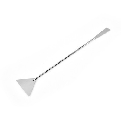 Ūdens augu lāpstiņa nerūsējošā tērauda akvārija piederumi zivju tvertņu ūdens augiem Slīpmašīnas tīrīšanas rīki Plakana smilšu lāpsta