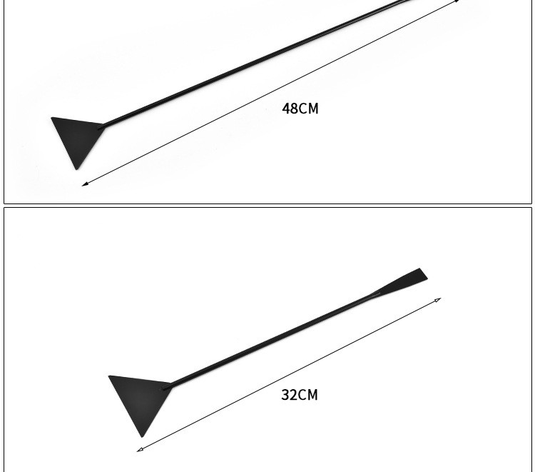 Ūdens augu lāpstiņa nerūsējošā tērauda akvārija piederumi zivju tvertņu ūdens augiem Slīpmašīnas tīrīšanas rīki Plakana smilšu lāpsta