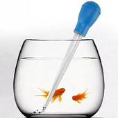 Fish Tank Mini izmjenjivač vode Usisna cijev Usisna cijev akvarija Velika kapaljka Ručno opće čišćenje Alat za usisavanje stolice za hranjenje