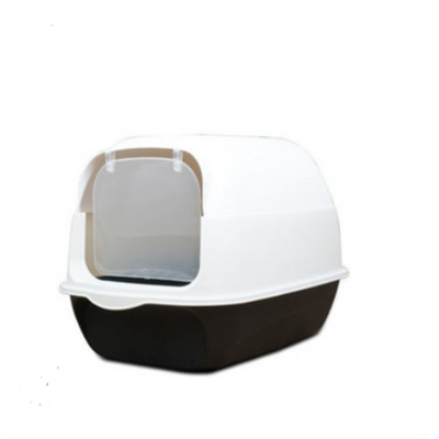 Pilnībā slēgtas pakaišu kastes kaķu tualetes dezodorants un šļakatu necaurlaidīgs dezodorants, paceļams vāks kaķu pakaišu kaste kaķu pakaišu kaste kaķu kastes