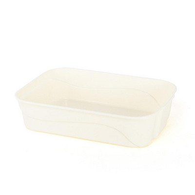 Pravokutna kutija za pijesak Otvorena, produbljena, protiv prskanja, Kutija za pijesak velikog kapaciteta, Sredstva za čišćenje WC-a