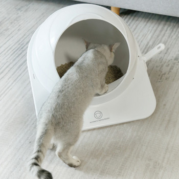 Sandbox Pet Cat Toilets Litter Box Αποσμητικό Κρεβατόπανο Γάτα Εκπαίδευση Χώρος με απορρίμματα Κάψουλα Προμήθειες για κατοικίδια Μεγάλος δίσκος Αξεσουάρ