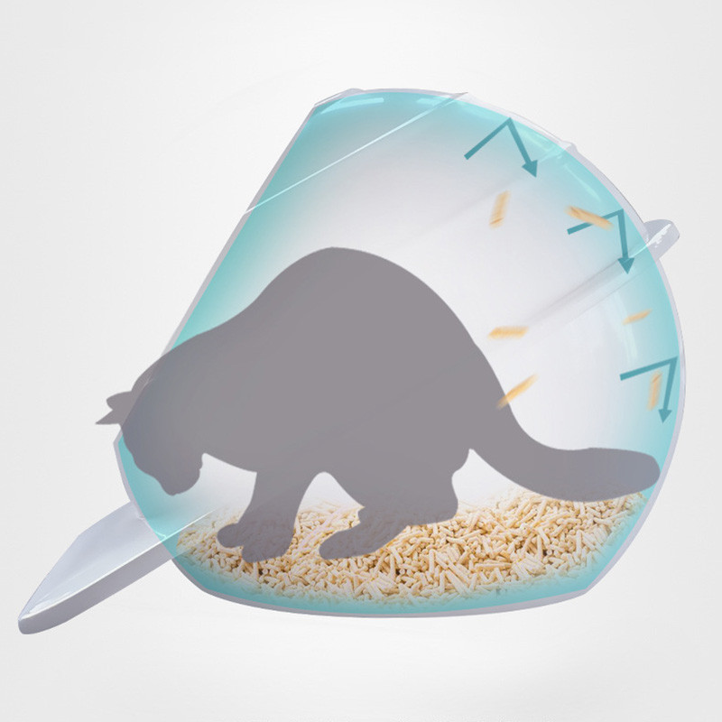 Smilšu kaste mājdzīvnieku kaķu tualetes Pakaišu kastes dezodorants gultas trauks kaķu apmācības vieta ar pakaišiem kapsula mājdzīvnieku piederumi, liela paplātes piederumi