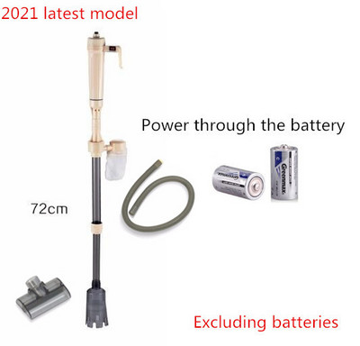 Automatski čistač akvarija sa šljunkom za ribe Električni sifon za akvarij Pumpa Čistač Filter Mjenjač vode Perač pijeska Cijev crijeva za vodu