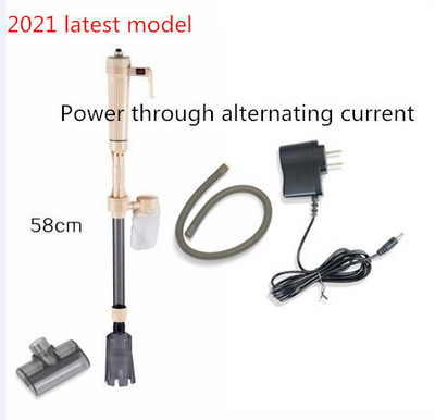 Automatski čistač akvarija sa šljunkom za ribe Električni sifon za akvarij Pumpa Čistač Filter Mjenjač vode Perač pijeska Cijev crijeva za vodu