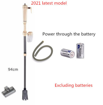 Automatski čistač akvarija sa šljunkom za ribe Električni sifon za akvarij Pumpa Čistač Filter Mjenjač vode Perač pijeska Cijev crijeva za vodu