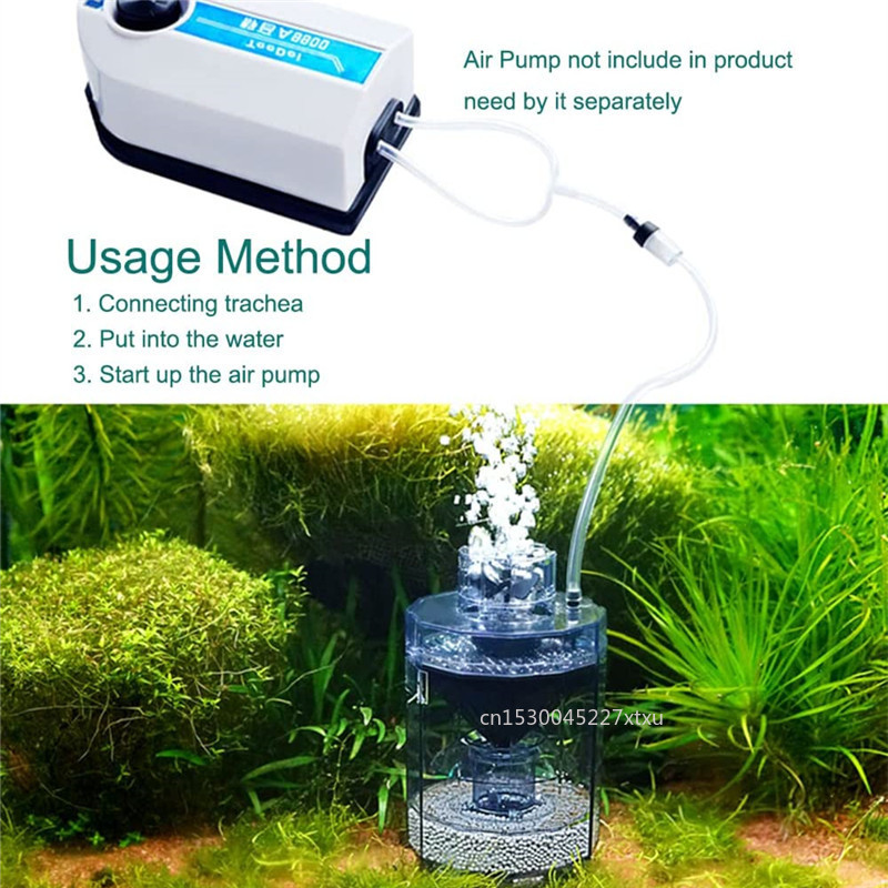 Kala väljaheide imemise koguja akvaariumi paak täisautomaatne kala väljaheite imemise eraldaja filtri koguja tolmuimeja