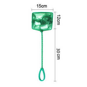 Pārnēsājams zivju tīkls, garš rokturis, kvadrātveida akvārija piederumi