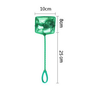 Pārnēsājams zivju tīkls, garš rokturis, kvadrātveida akvārija piederumi