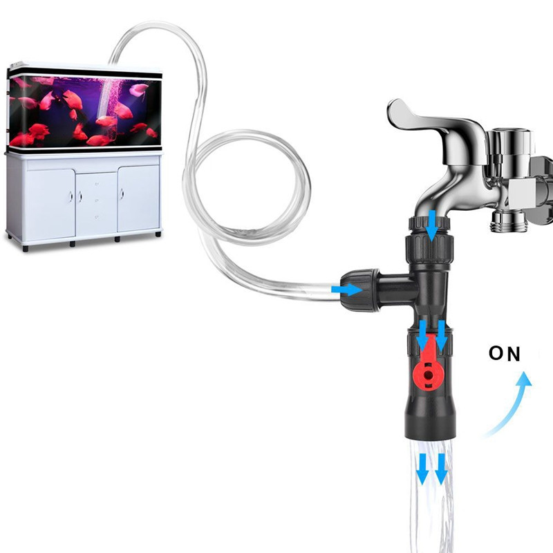 Praktični rezervoar za ribu Plastični izmjenjivač vode Tip slavine Izmjenjivač vode Plastika za čišćenje rezervoara