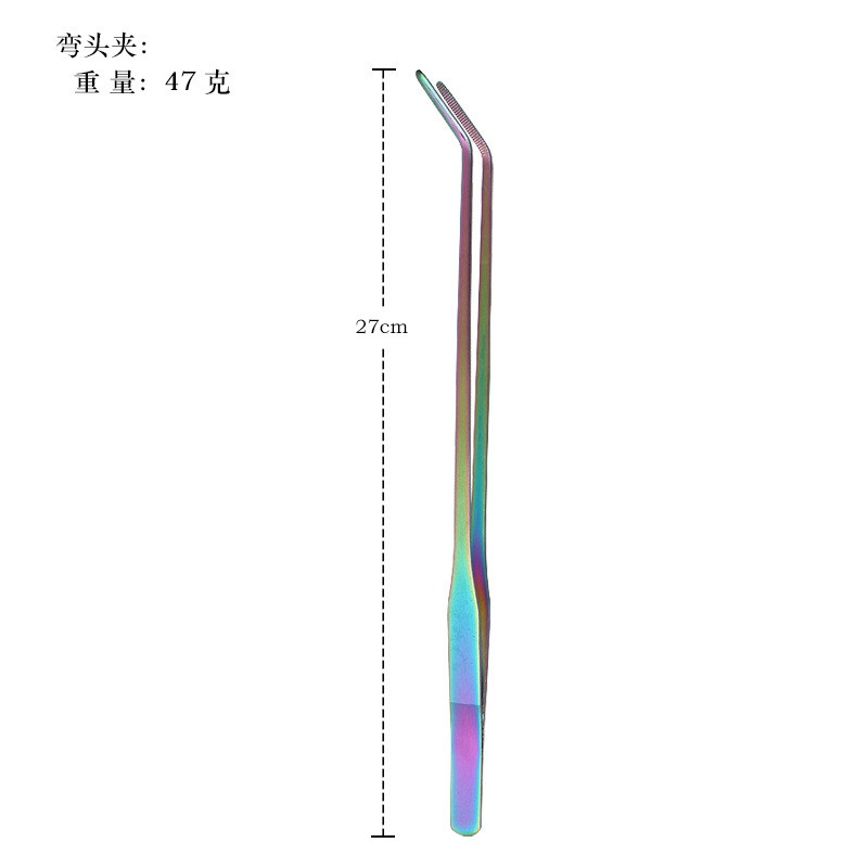 Nerūdijančio plieno akvariumo gnybtas augalas Spalvoti pincetai žirklės Kastuvas Augalai žolė vandens valymo įrankiai Akvariumo priedai