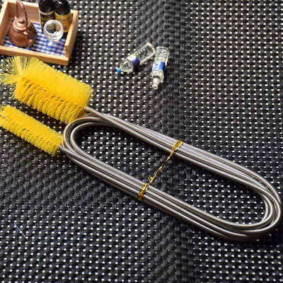 90/155/200cm Četka za čišćenje cijevi Zračna cijev Fleksibilno dvostruko crijevo Dodaci za akvarij Čistač spremnika Filter za vodu Najlon