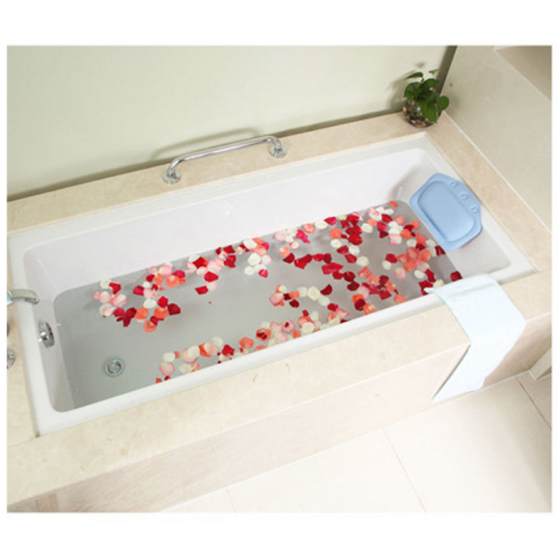 Mīksta pārnēsājama vanna Vannas spilvens Spilvens Galvas balsts Ūdensizturīgs Ar Piesūcekņiem PVC Vannas Spilveni Spilveni Galvas Kakla Atpūtas Spilveni